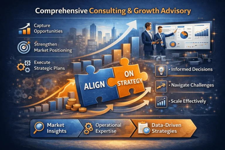 Services 11 business growth and strategy infographic