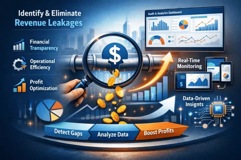 Services 2 revenue leakage prevention strategy infographic